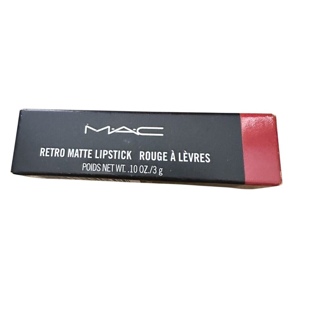 MAC Ruby Woo Retro Matte Lipstick Full Size - NEW IN BOX